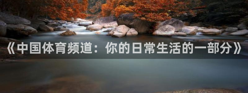 《中国体育频道：你的日常生活的一部分》